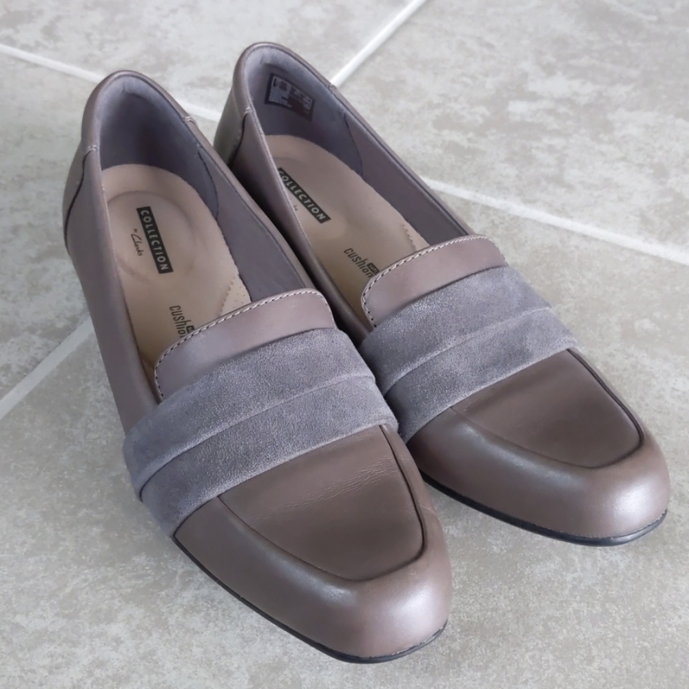 Clark's Collection Soft Cushion SlipOn Leather 10